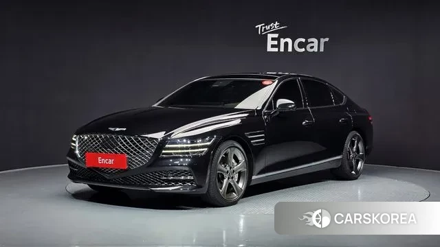 Genesis G80 (RG3) 2021 Черный из Кореи