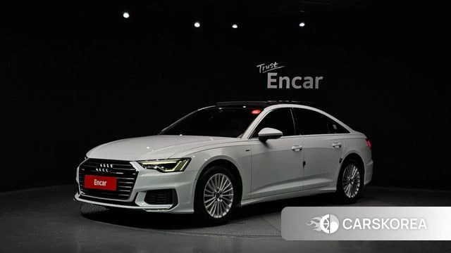 Audi A6 (C8) 2021 Белый из Кореи