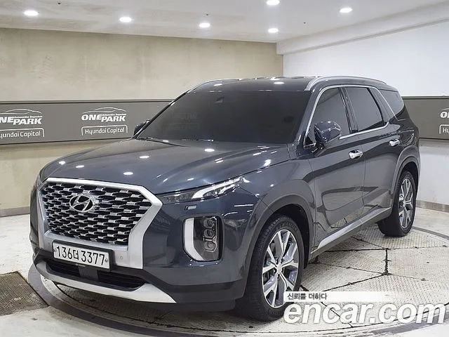 Hyundai Palisade 2019 Синий из Кореи