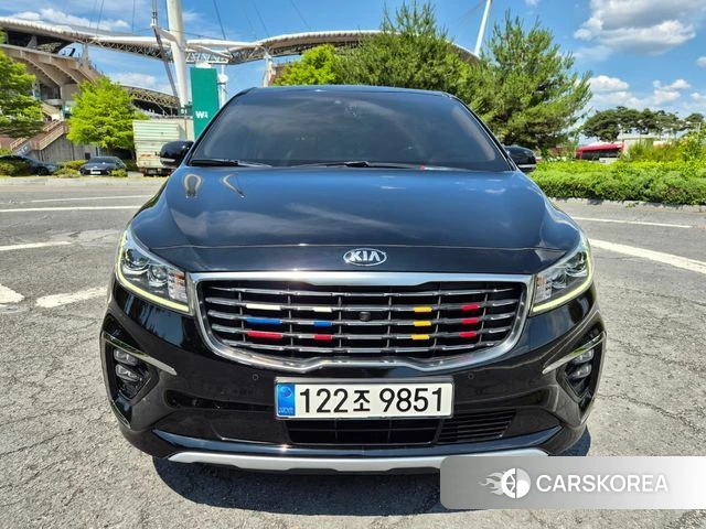 Kia The New Carnival 2019 Черный из Кореи
