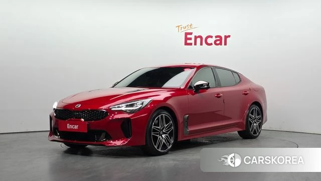 Kia Stinger Meister 2021 Красный из Кореи