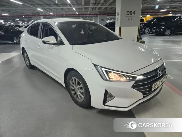 Hyundai The New Avante AD 2019 Белый из Кореи