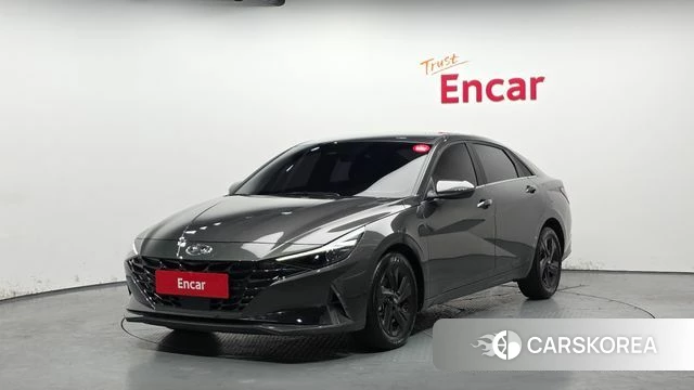 Hyundai Avante (CN7) 2021 Серый из Кореи