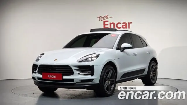 Porsche Macan 2021 Белый из Кореи