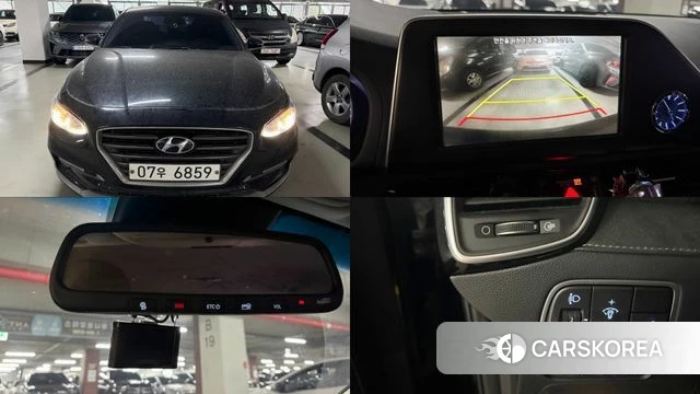 Hyundai Grandeur IG 2018 Черный из Кореи