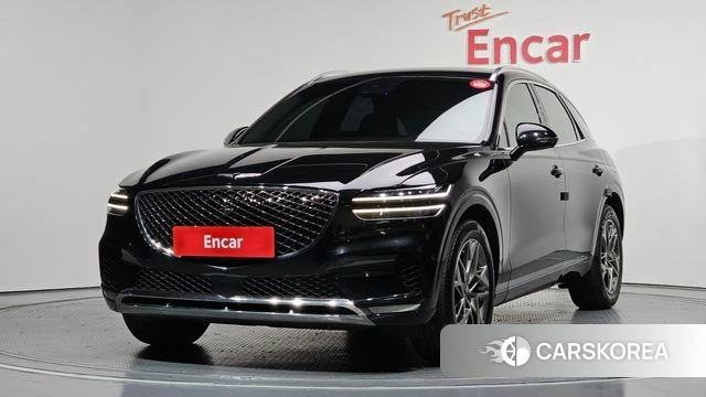 Genesis GV70 2021 Черный из Кореи