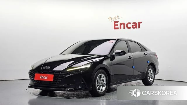Hyundai Avante (CN7) 2020 Черный из Кореи