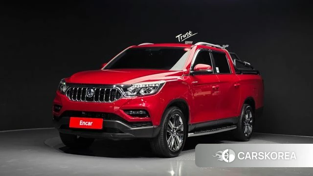 Ssangyong Rexton Sports Cannes 2020 Красный из Кореи