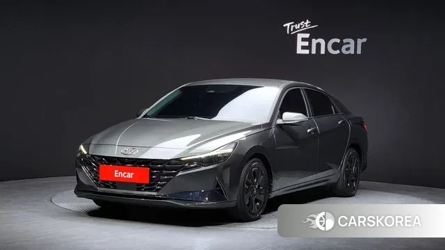 Hyundai Avante (CN7) 2021 Серый из Кореи