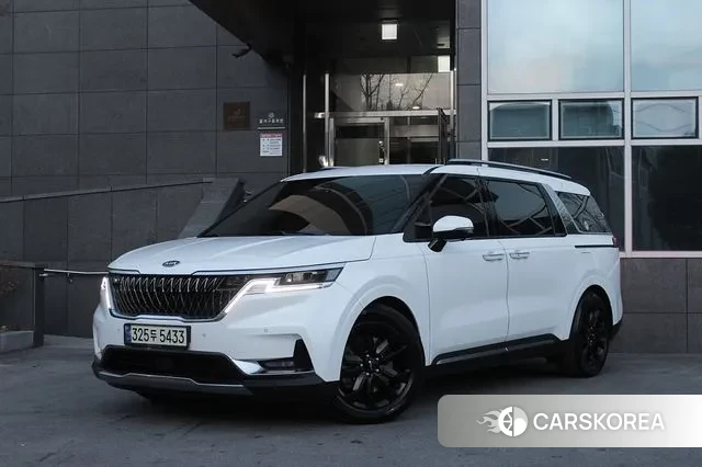 Kia Carnival 4th generation 2020 Белый из Кореи