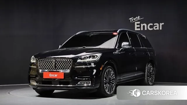 Lincoln Aviator 2nd generation 2020 Черный из Кореи