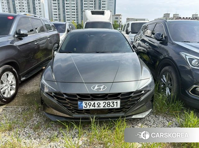Hyundai Avante (CN7) 2021 Серый из Кореи