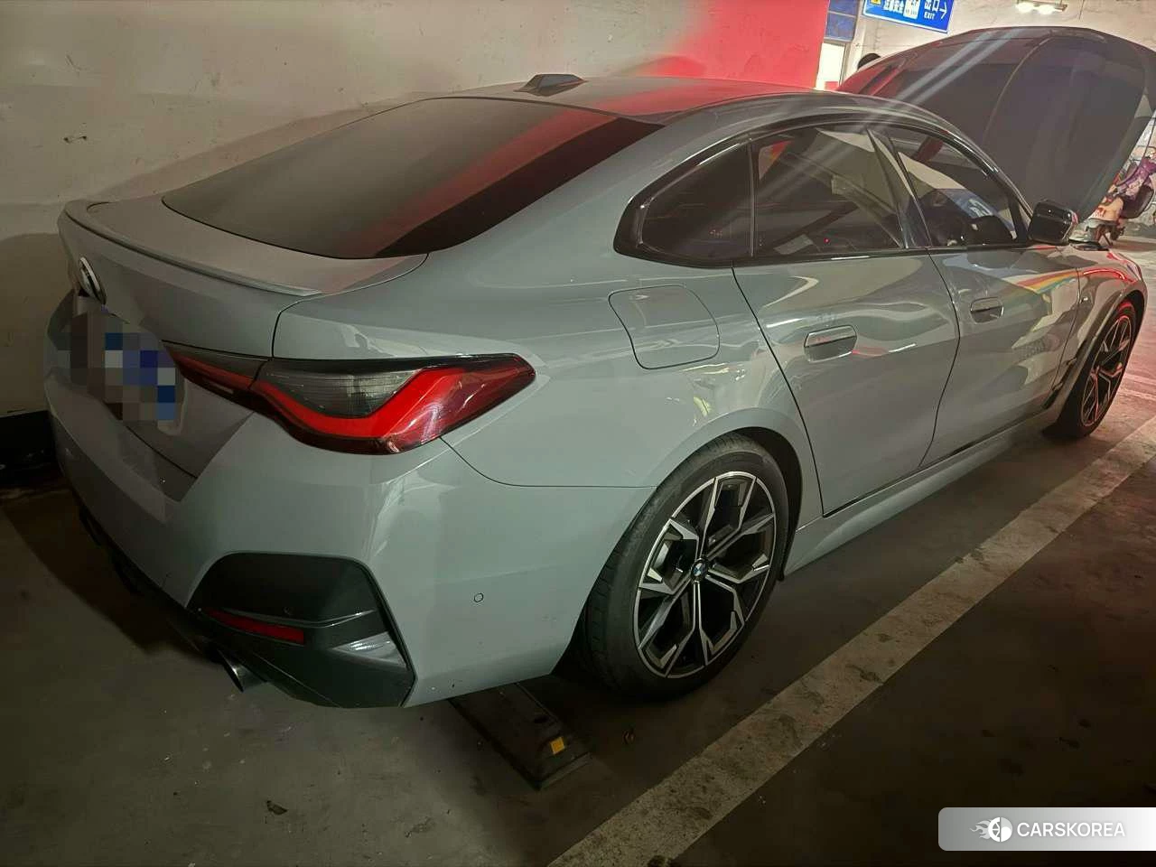 BMW 4 series 2021 Серебристо-серый из Китая