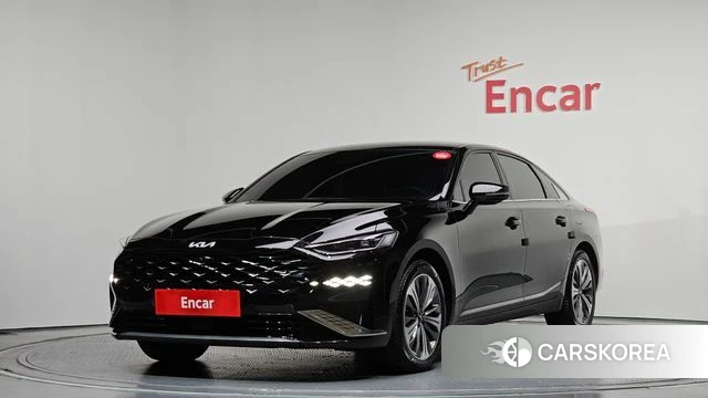 Kia K8 Hybrid 2023 Черный из Кореи