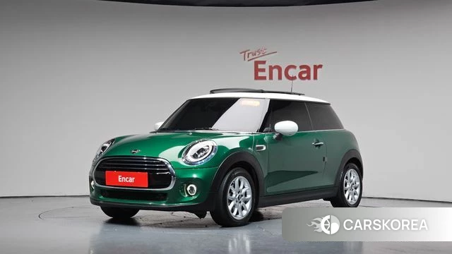 Mini Cooper 2019 Зеленый из Кореи