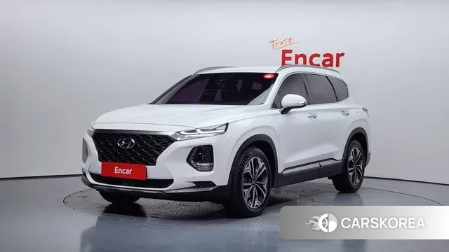 Hyundai Santa Fe TM 2018 Белый из Кореи