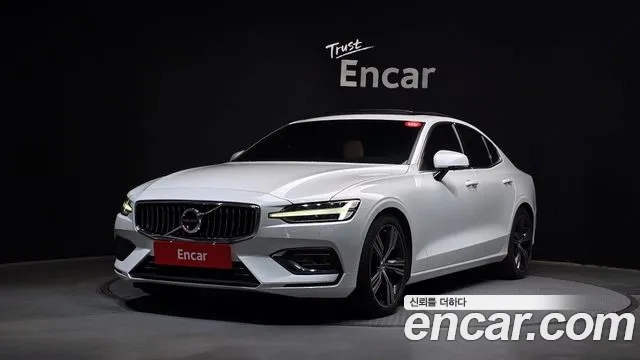 Volvo S60 3rd generation 2019 Белый из Кореи