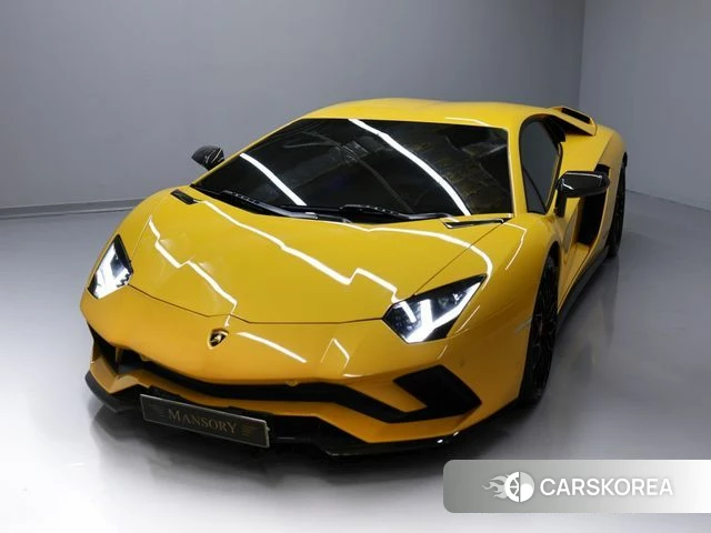 Lamborghini Aventador 2018 Желтый из Кореи