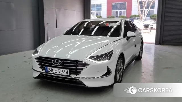 Hyundai Sonata (DN8) 2021 Белый из Кореи