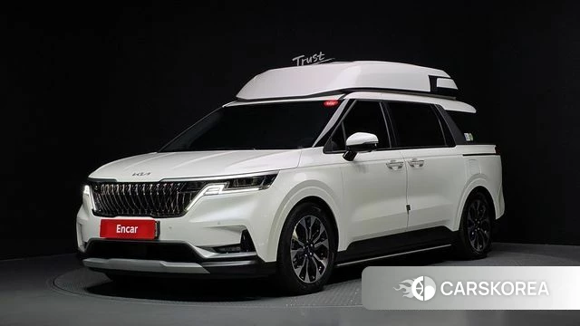 Kia Carnival 4th generation 2023 Белый из Кореи