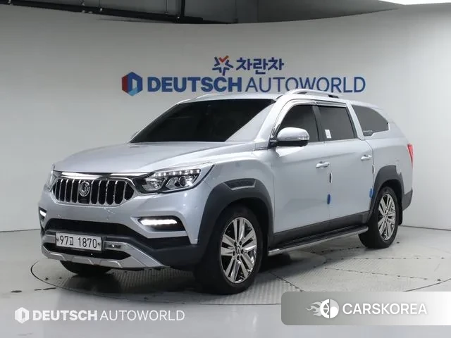 Ssangyong Rexton Sports 2018 Серебряный из Кореи