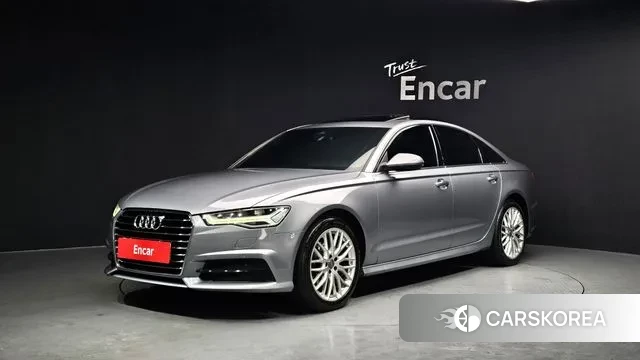 Audi New A6 2018 Серебристо-серый из Кореи