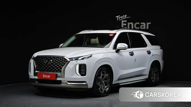 Hyundai Palisade 2021 Белый из Кореи