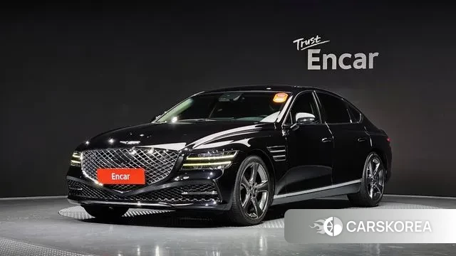 Genesis G80 (RG3) 2021 Черный из Кореи