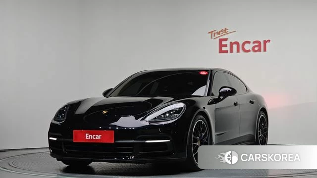 Porsche Panamera (971) 2018 Черный из Кореи