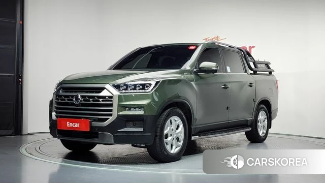 Ssangyong The New Rexton Sport 2025 Темно-зеленый из Кореи