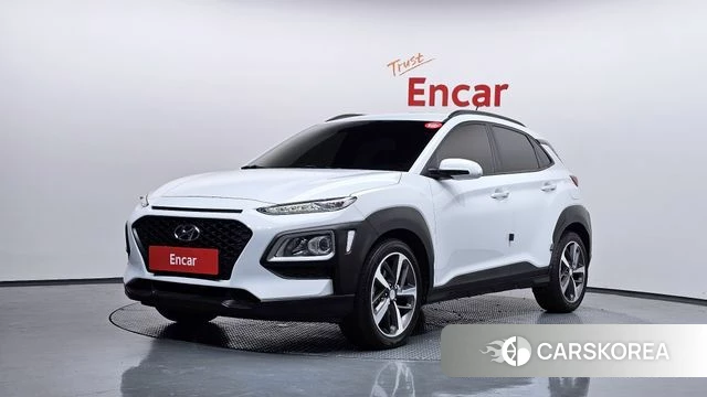 Hyundai Kona 2018 Белый из Кореи