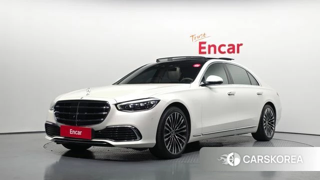 Mercedes-Benz S-Class W223 2023 Белый из Кореи