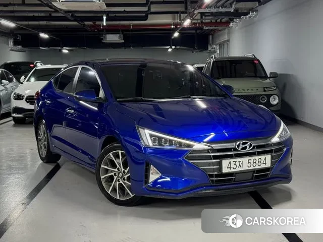 Hyundai The New Avante AD 2019 Синий из Кореи
