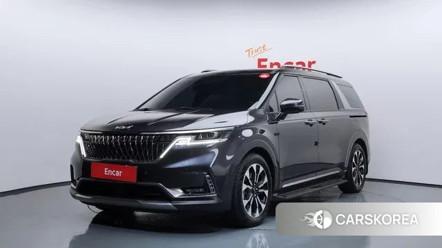 Kia Carnival 4th generation 2021 Серый из Кореи