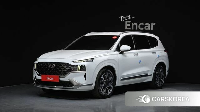 Hyundai The New Santa Fe 2022 Белый из Кореи
