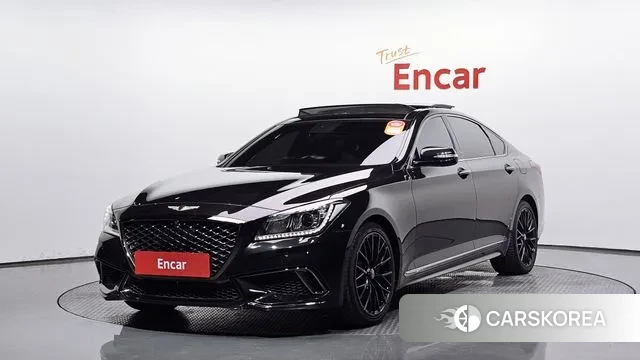 Genesis G80 2018 Черный из Кореи