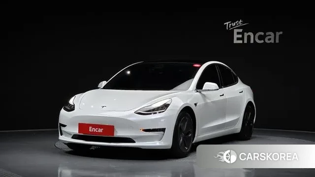 Tesla Model 3 2020 Белый из Кореи
