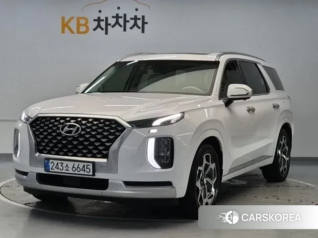 Hyundai Palisade 2021 Белый из Кореи
