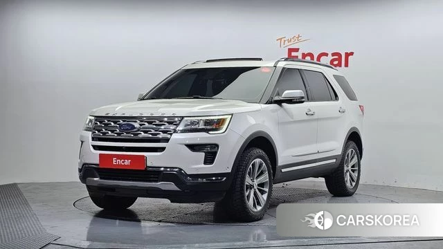 Ford Explorer 2018 Белый из Кореи