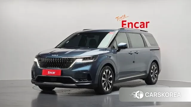 Kia Carnival 4th generation 2023 Небесно-голубой из Кореи