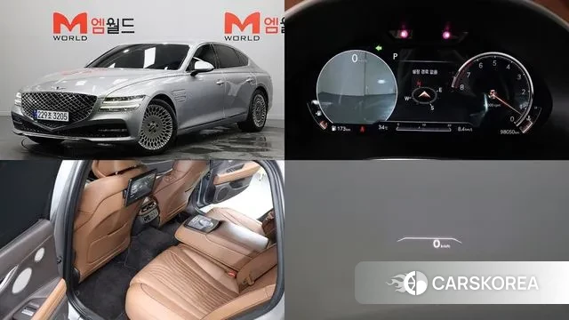 Genesis G80 (RG3) 2021 Серебристо-серый из Кореи