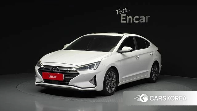 Hyundai The New Avante AD 2019 Белый из Кореи
