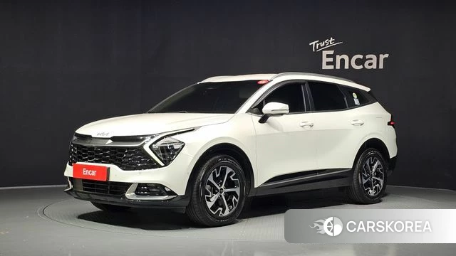 Kia Sportage 5th Generation Hybrid 2021 Белый из Кореи