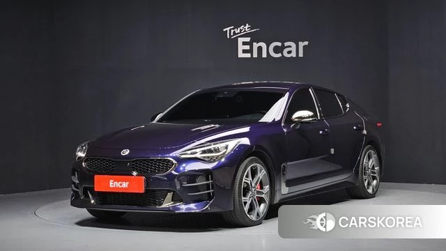 Kia Stinger 2020 Синий из Кореи