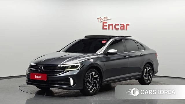 Volkswagen 7th Generation of Jetta 2023 Серый из Кореи