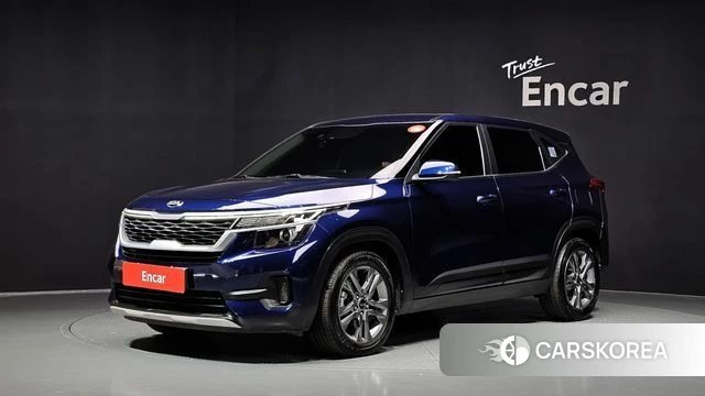 Kia Seltos 2019 Синий из Кореи