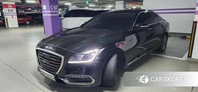 Genesis G80 2018 Черный из Кореи