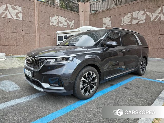 Kia Carnival 4th generation 2021 Серый из Кореи