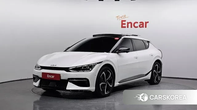 Kia EV6 2022 Белый из Кореи