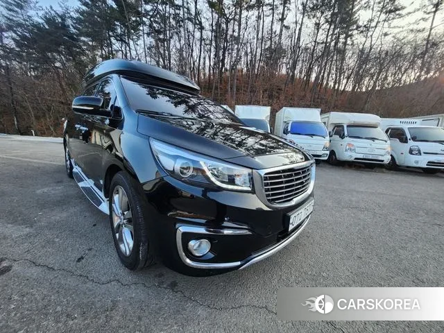 Kia All New Carnival 2018 Черный из Кореи